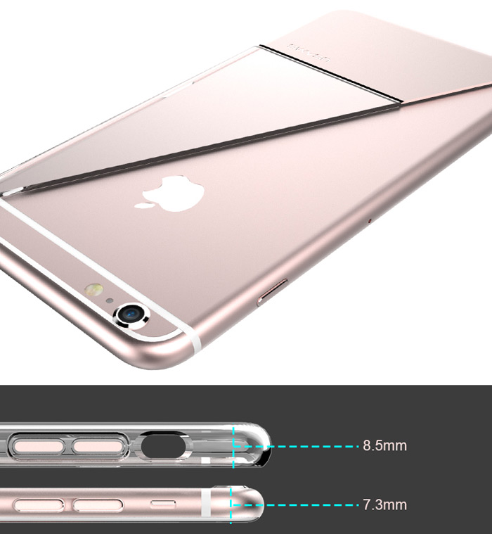 گارد محافظ ژله ای فلزی زز Series برای گوشی Apple iPhone 6S/6S Plus