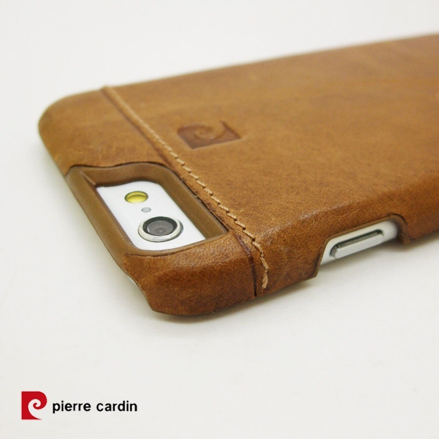 قاب چرم طبیعی Pierre Cardin برای Apple iphone 6 Plus