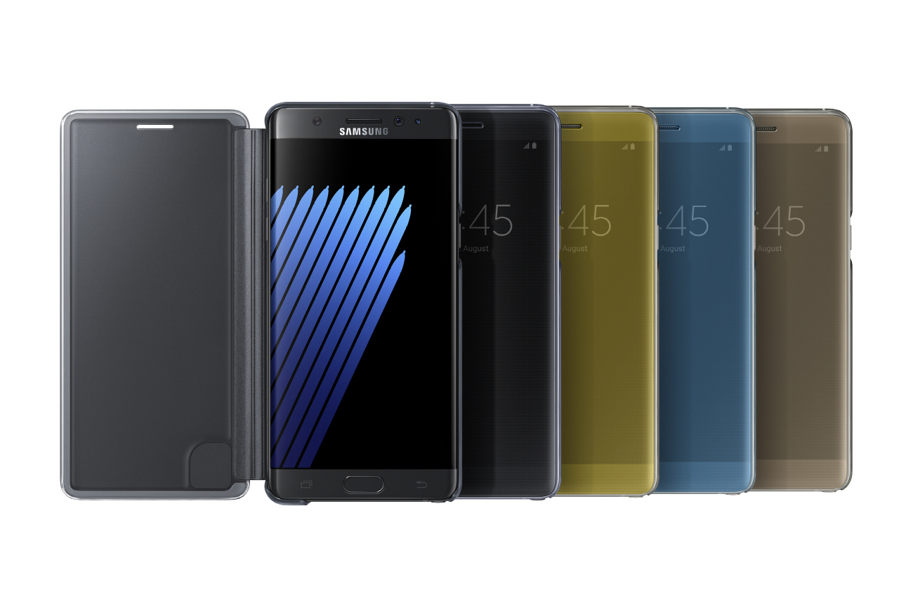 فیلیپ کاور اصلی S View Clear Flip Cover برای گوشی Samsung Galaxy Note 7