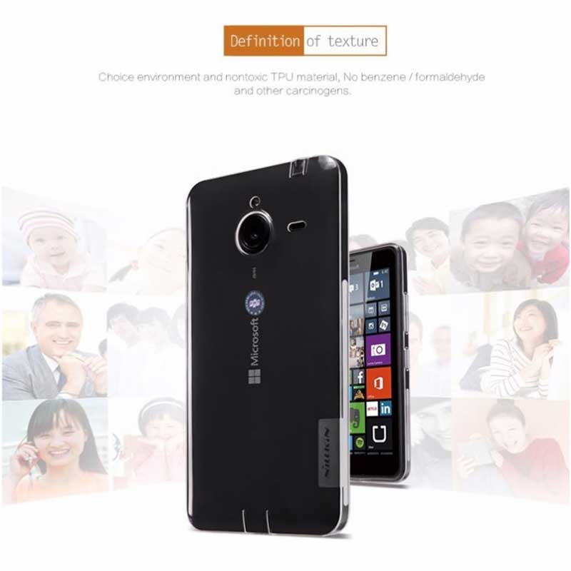 قاب محافظ ژله ای نیلکین Nillkin TPU برای گوشی Microsoft Lumia 640XL