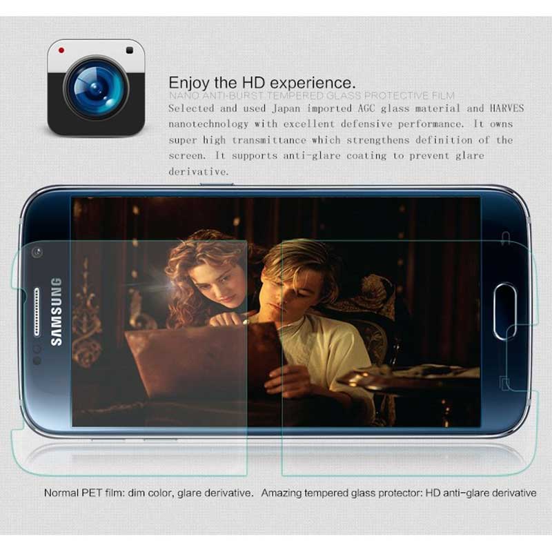 محافظ صفحه نمایش شیشه ای نیلکین Nillkin H برای گوشی Samsung Galaxy S6