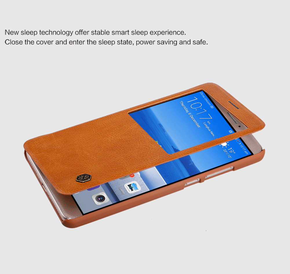 کیف چرمی نیلکین Nillkin QIN برای گوشی Huawei Mate 9
