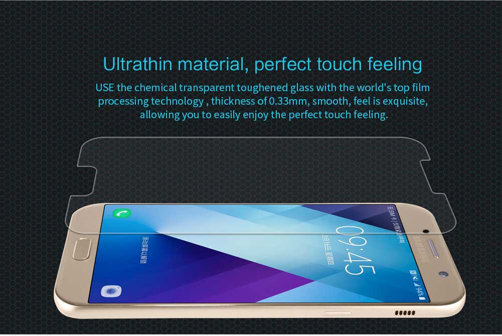 محافظ صفحه نمایش شیشه ای نیلکین Nillkin H برای Samsung Galaxy A7 2017