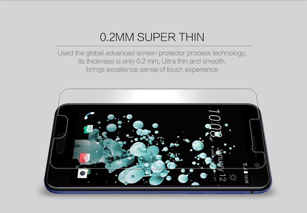 محافظ صفحه نمایش شیشه ای نیلکین Nillkin H+Pro برای HTC U Ultra