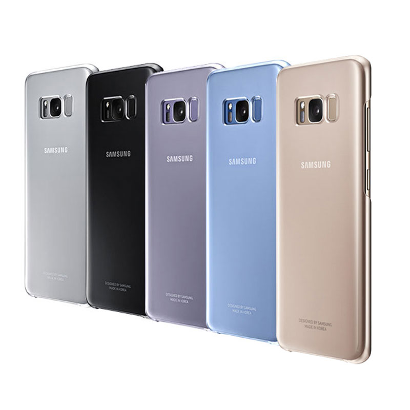 قاب محافظ اصلی Clear Cover برای Samsung Galaxy S8 Plus