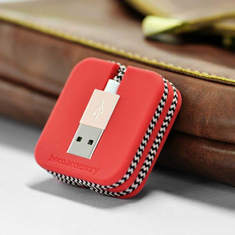کابل شارژر لایتنینگ Hoco U4 1