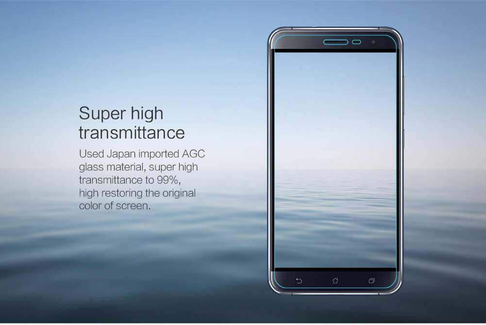 محافظ صفحه نمایش شیشه ای نیلکین Nillkin H برای Asus Zenfone 3 1