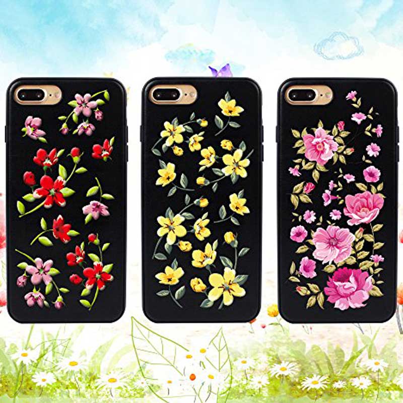 قاب محافظ Mutural Embroidery Case برای گوشی Apple iPhone 7 Plus