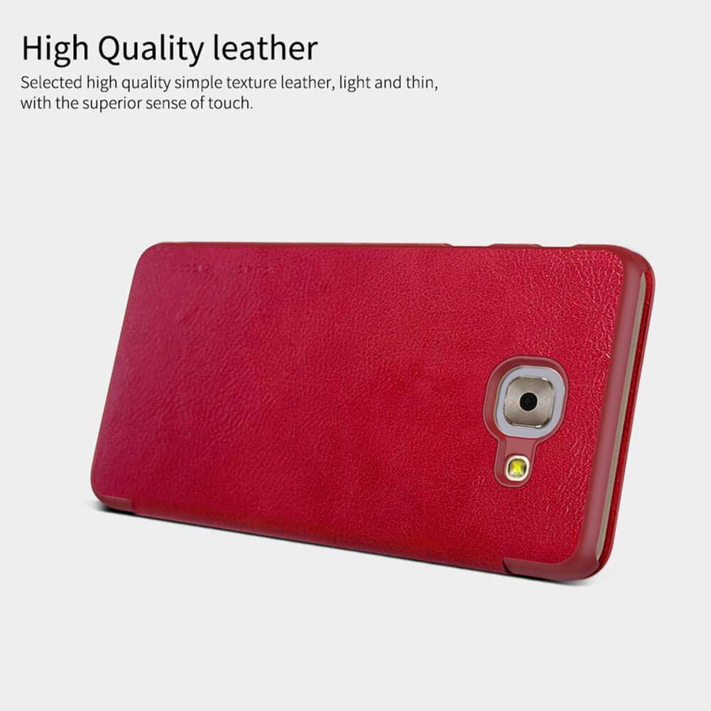کیف محافظ چرمی نیلکین Nillkin QIN Series برای گوشی Samsung Galaxy J7 Max