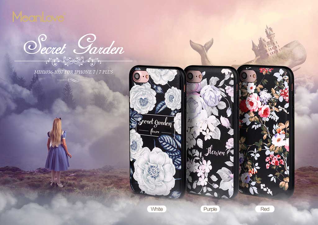 قاب محافظ Meanlove Secret Garden برای Samsung Galaxy S8 Plus