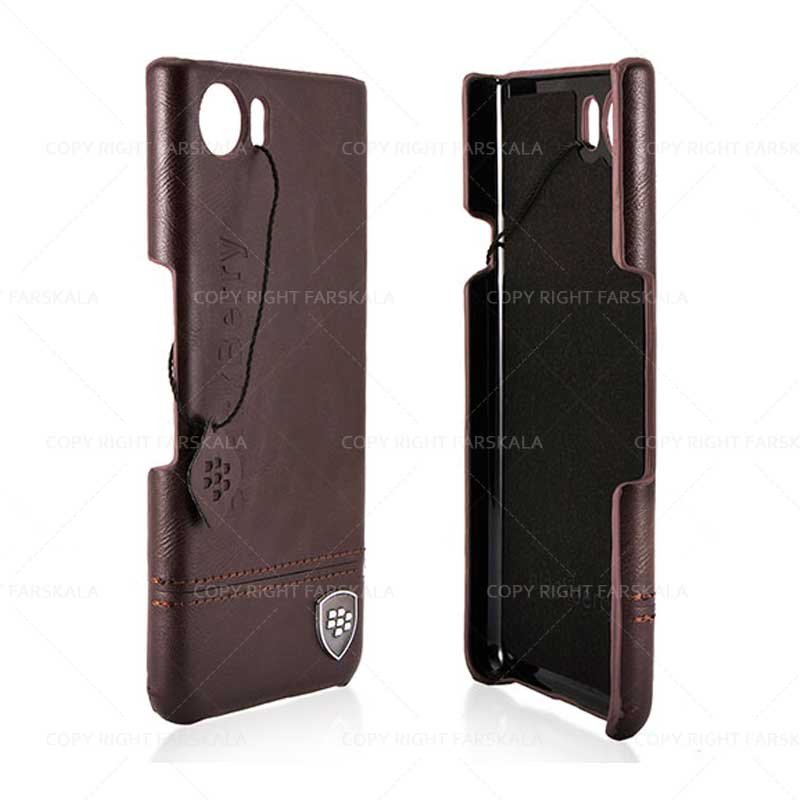 قاب محافظ چرمی بلک بری Leather Case برای گوشی Blackberry Mercury