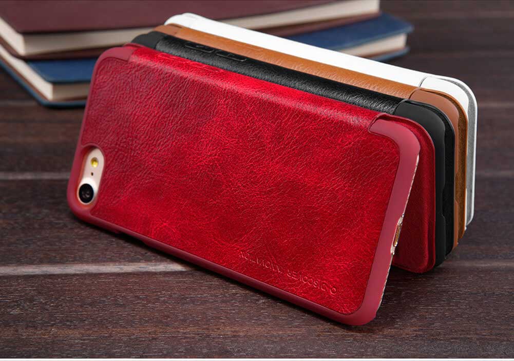 کیف محافظ چرمی نیلکین Nillkin QIN Series برای گوشی Apple iPhone 8