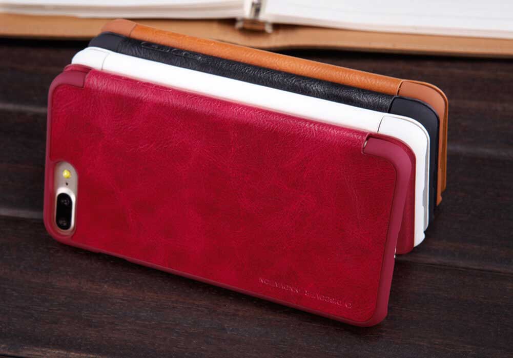 کیف محافظ چرمی نیلکین Nillkin QIN Series برای گوشی Apple iPhone 8 plus