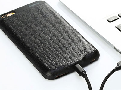 قاب باتری دار بیسوس Baseus Plaid Backpack Power Bank Case برای گوشی Apple iPhone 7