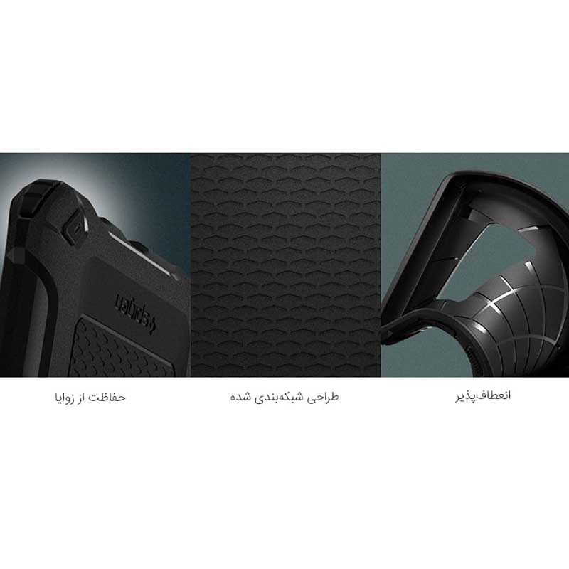 محافظ ژله ای اسپیگن سامسونگ Spigen Rugged Armor Extra Case Samsung Note 8