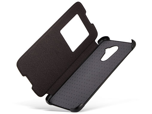 کیف اصلی چرمی بلک بری BlackBerry DTEK60 Smart Flip Cover