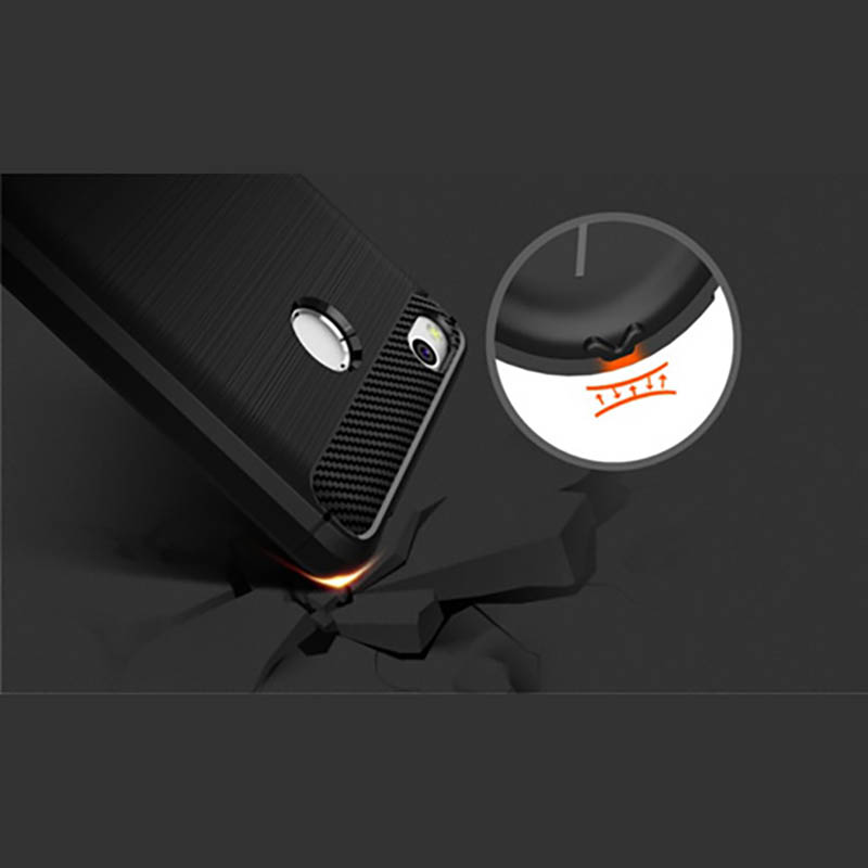 محافظ ژله ای شیائومی Carbon Fibre Case Xiaomi Redmi 3S