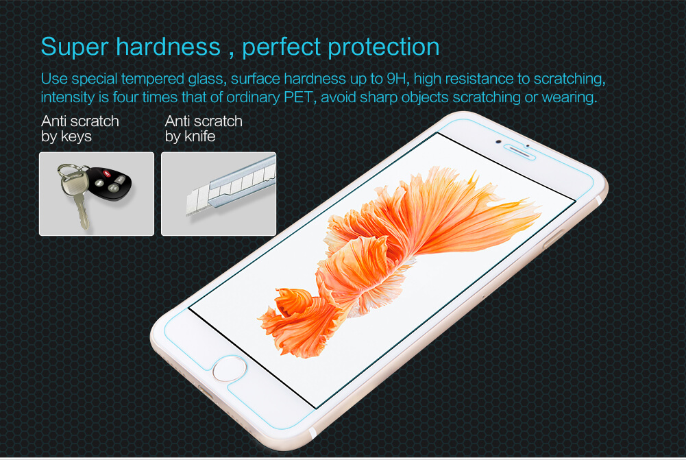 محافظ صفحه نمایش شیشه ای نیلکین Nillkin H Glass Apple iPhone 8 Plus