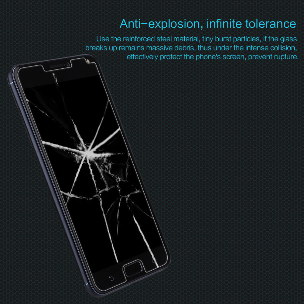 محافظ صفحه نمایش شیشه ای نیلکین Nillkin H Glass Asus Zenfone 4 Max ZC554KL