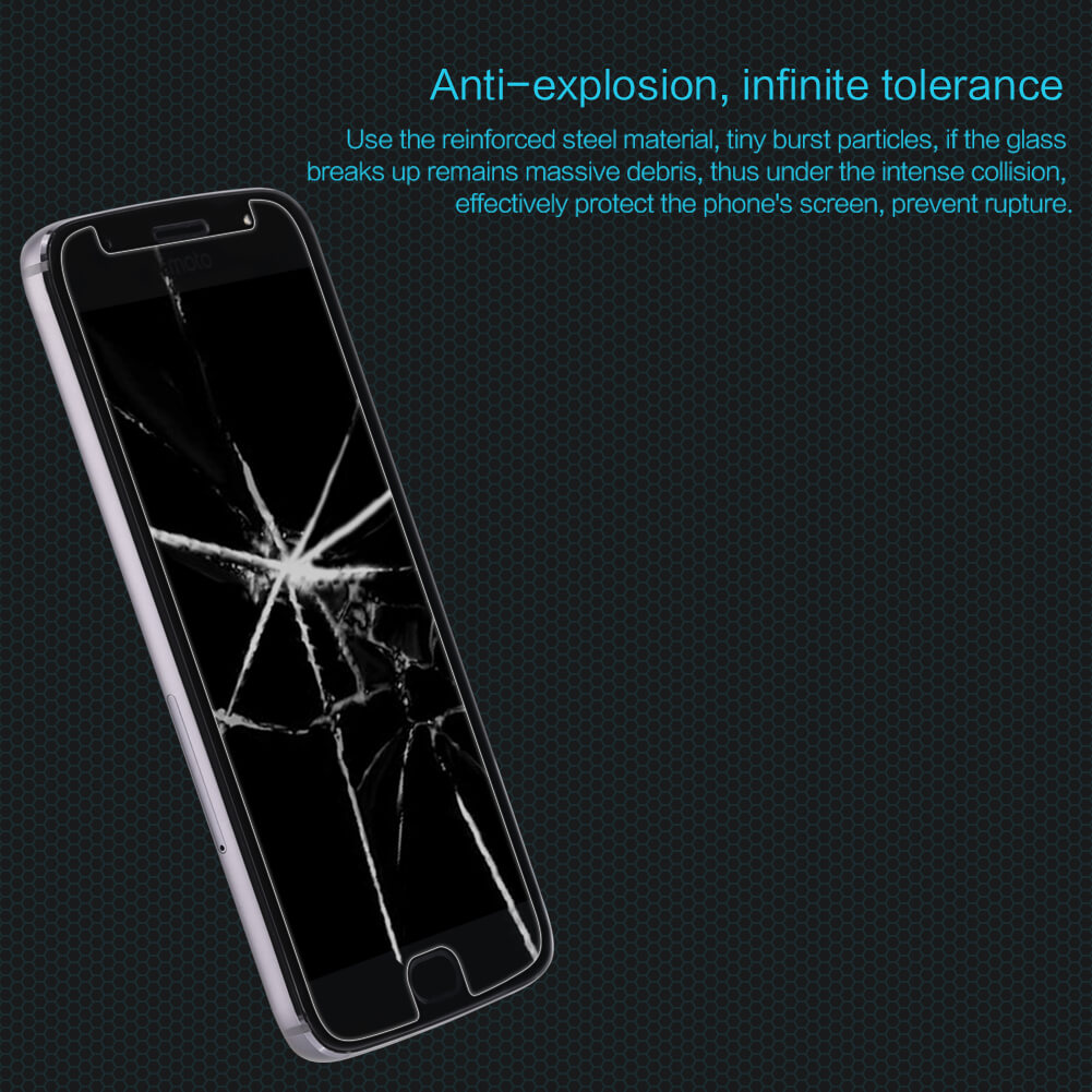 محافظ صفحه نمایش شیشه ای نیلکین Nillkin H Glass Motorola Moto G5S Plus
