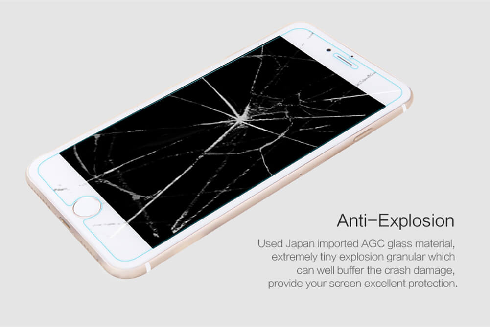 محافظ صفحه نمایش شیشه ای نیلکین Nillkin H+ Glass Apple iPhone 8 Plus