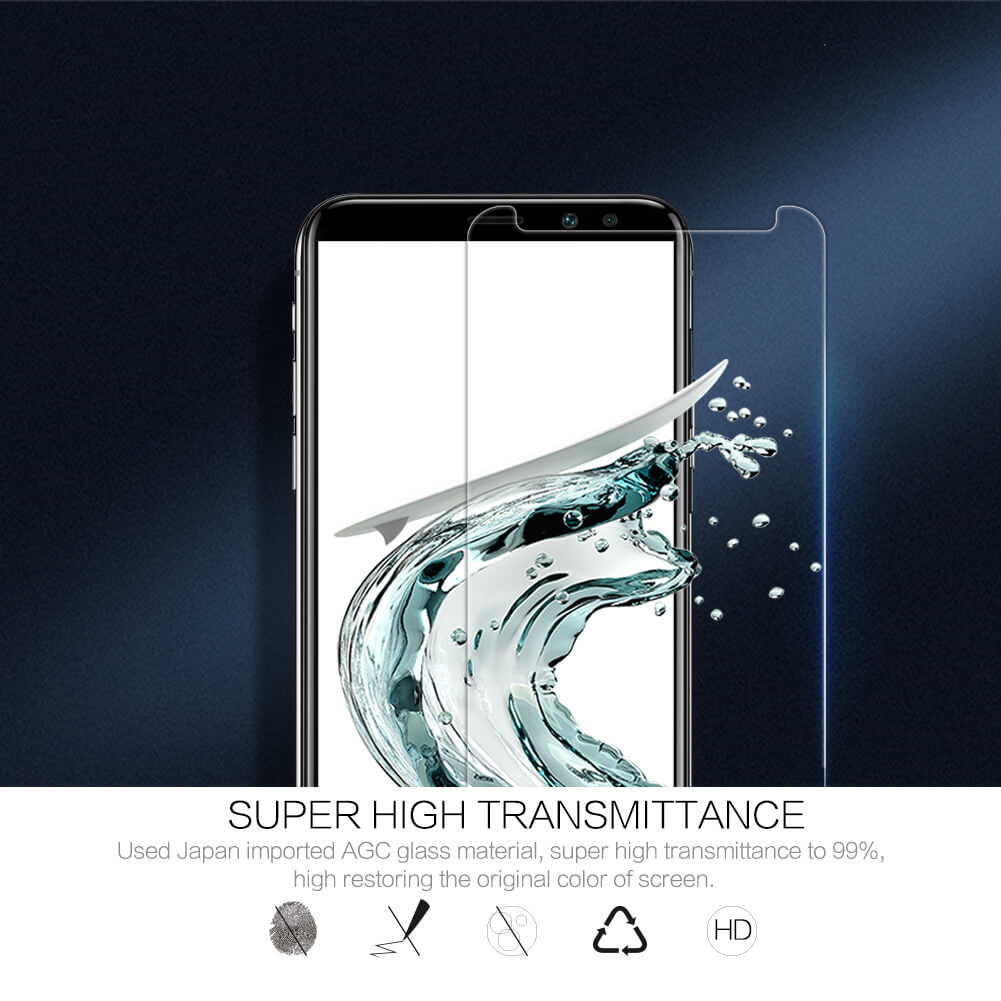 محافظ صفحه نمایش شیشه ای نیلکین Nillkin H+ Glass Huawei Nova 2i