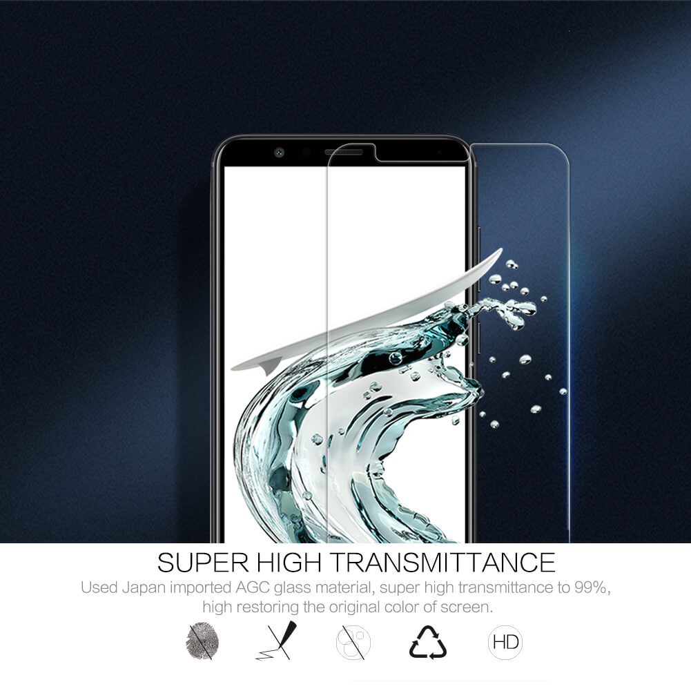 محافظ صفحه نمایش شیشه ای نیلکین Nillkin H+ Glass Huawei Honor 7X