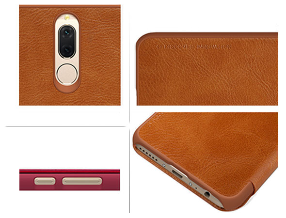 کیف چرمی نیلکین Nillkin Qin Leather Case Huawei Mate 10 Lite