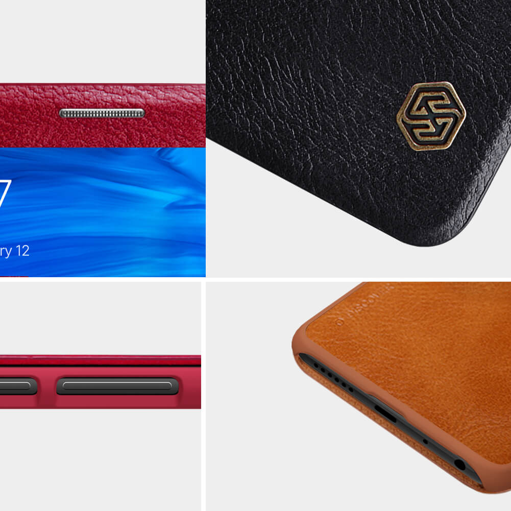 کیف چرمی نیلکین Nillkin Qin Leather Case Xiaomi Redmi Note 5 Pro