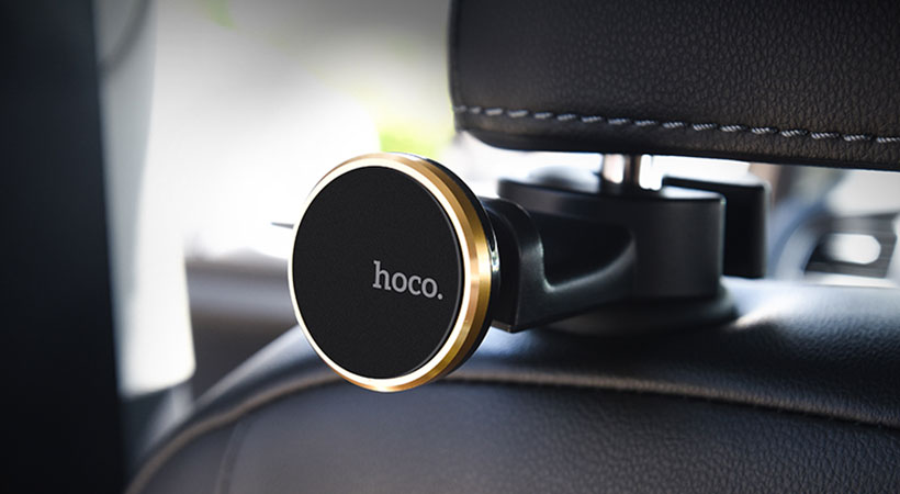 پایه نگهدارنده آهن ربایی و آویز هوکو Hoco CA18 Car Backrest Magnetic Holder