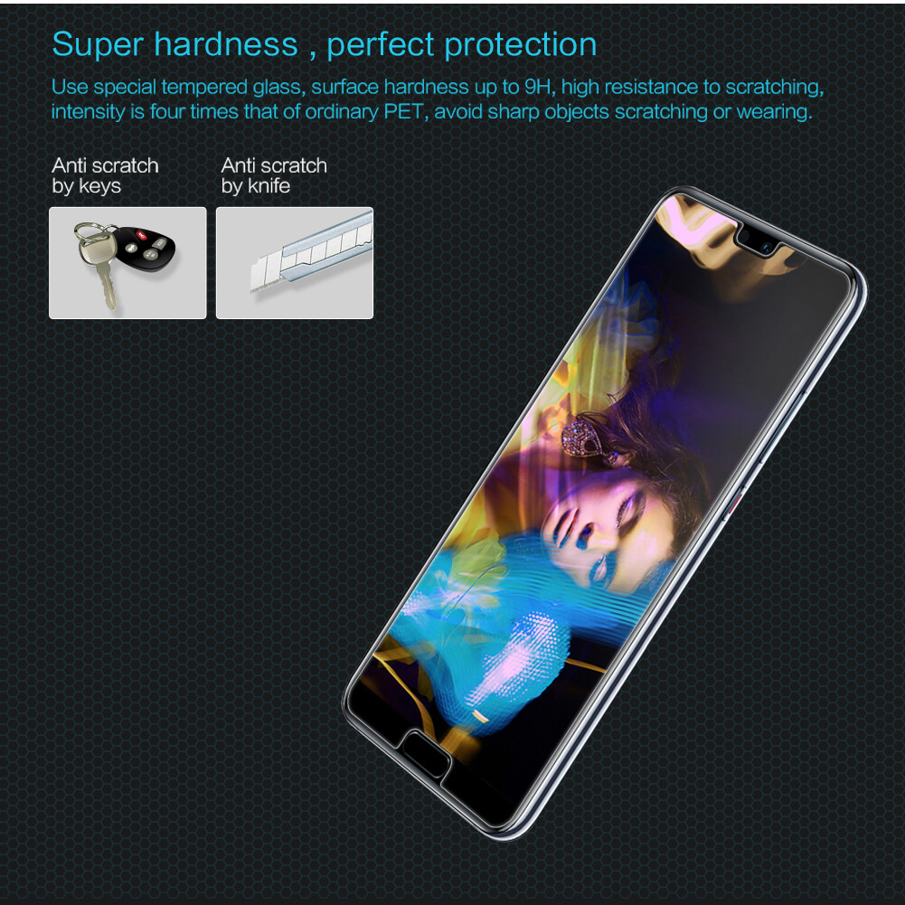 محافظ صفحه نمایش شیشه ای نیلکین Nillkin H Glass Huawei P20 pro