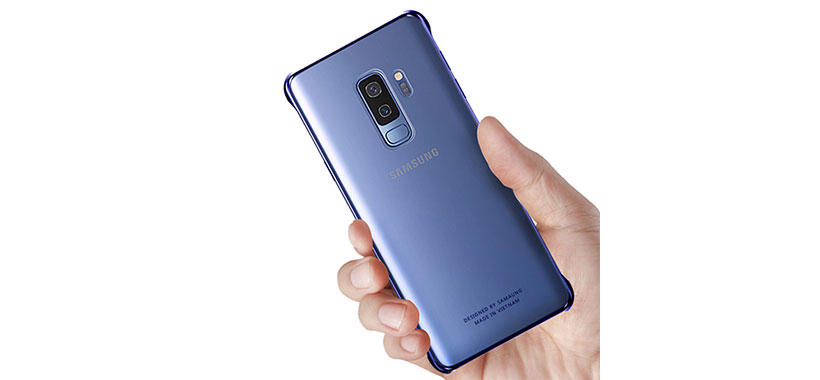 قاب محافظ اصلی Clear Cover برای Samsung Galaxy S9 Plus