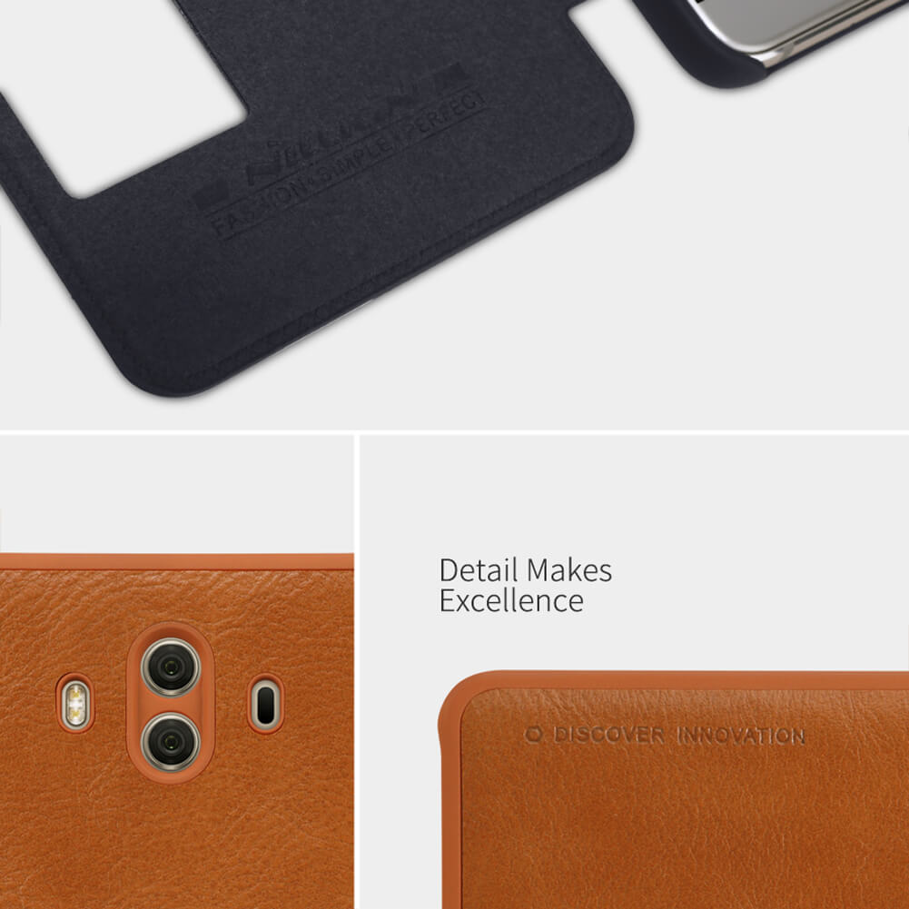 کیف چرمی نیلکین Nillkin Qin Leather Case Huawei Mate 10