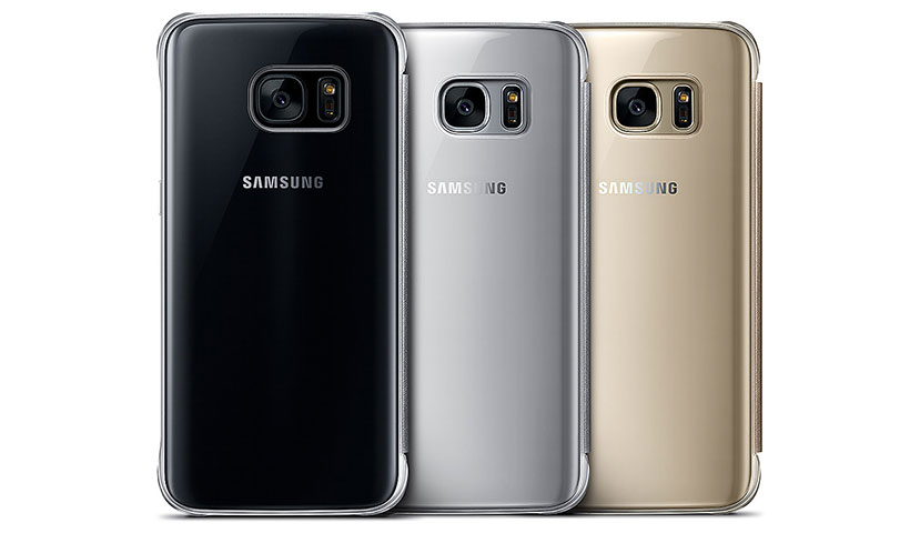کیف هوشمند اصلی سامسونگ Clear View Cover برای Samsung Galaxy S7