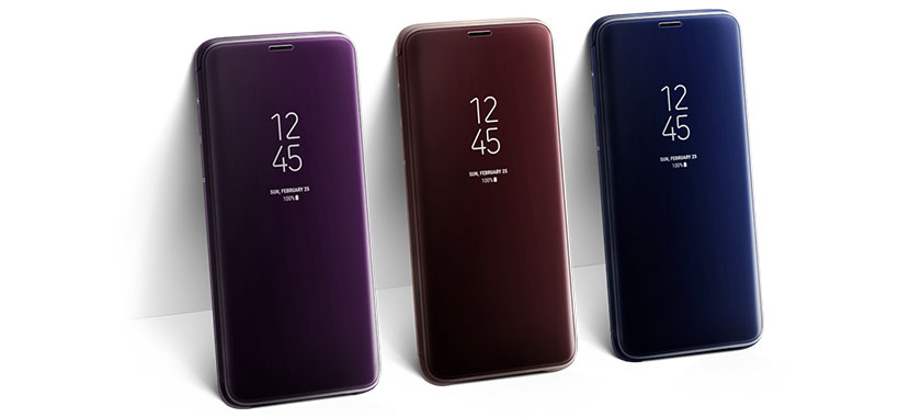 کیف هوشمند اصلی Samsung Galaxy S9 Clear View Standing Cover