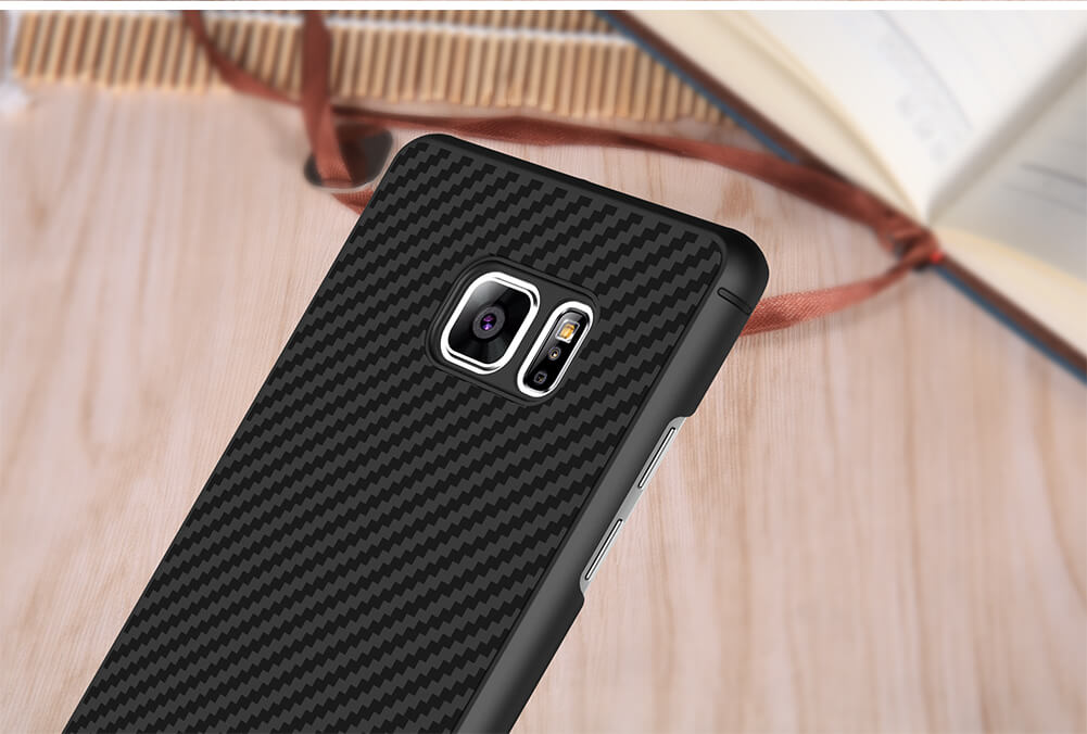 قاب محافظ فیبر نیلکین سامسونگ Nillkin Synthetic Fiber Case Samsung Galaxy Note FE