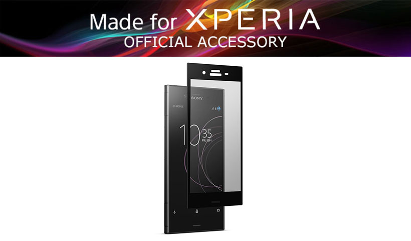 محافظ صفحه نمایش شیشه ای تمام صفحه راکسفیت سونی Roxfit Pro Tempered Glass Sony Xperia XZ1