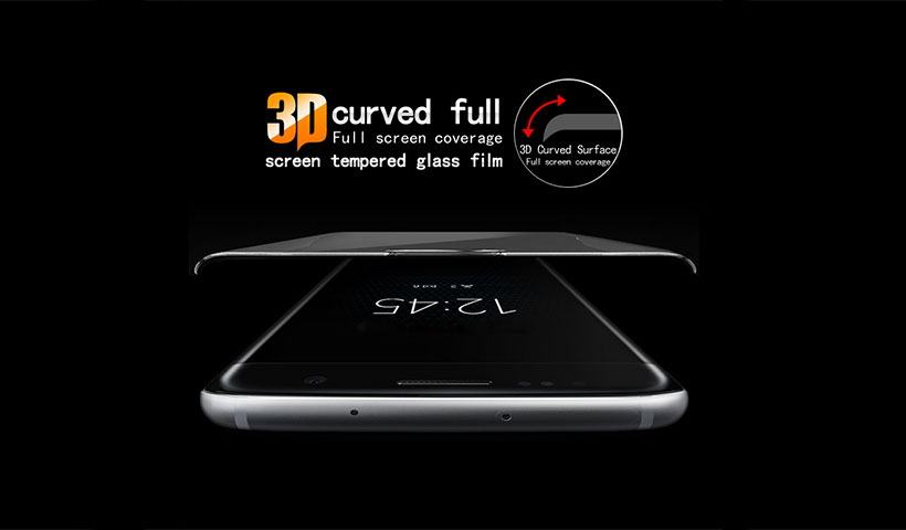 محافظ صفحه نمایش شیشه ای تمام صفحه سونی Lanbi 3D Glass Sony Xperia XZ Premium