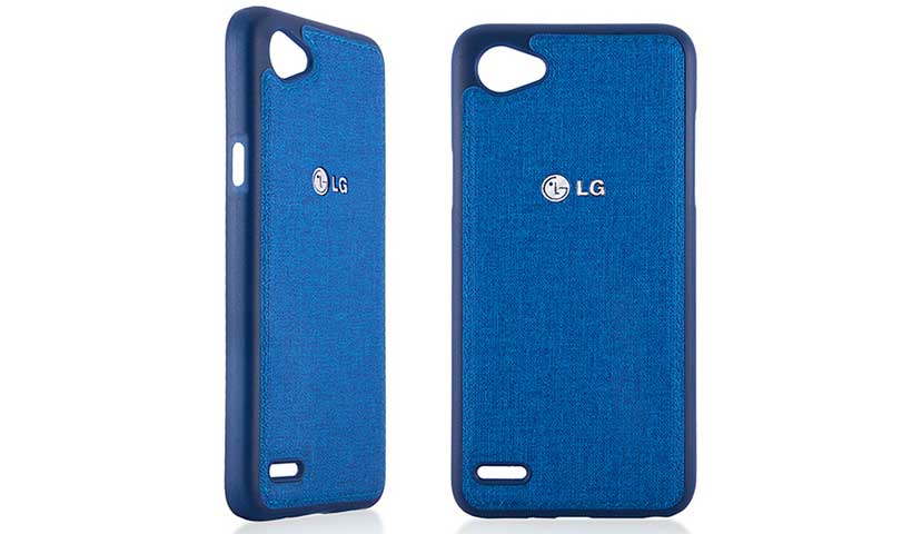 قاب محافظ طرح پارچه ای ال جی Protective Cover LG Q6