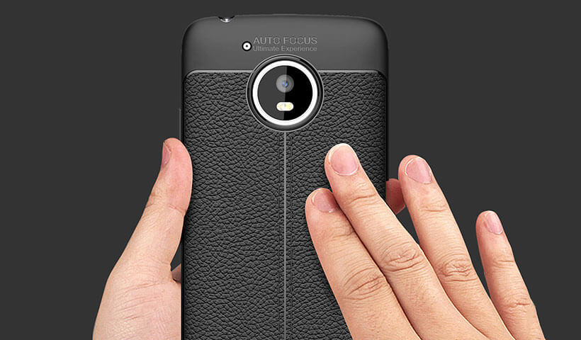 قاب ژله ای طرح چرم Auto Focus Jelly Case Motorola Moto G5 1