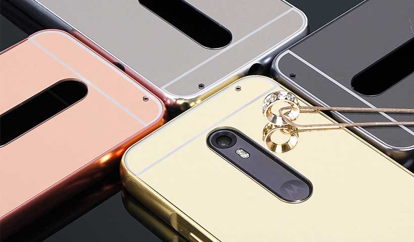 قاب محافظ آینه ای Mirror Case Motorola Moto X Play