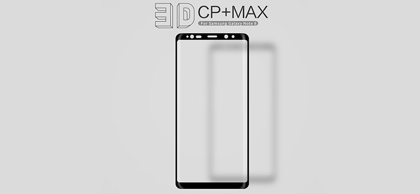 محافظ صفحه نمایش شیشه ای برای Nillkin Amazing 3D CP+ Max Samsung Galaxy Note 8