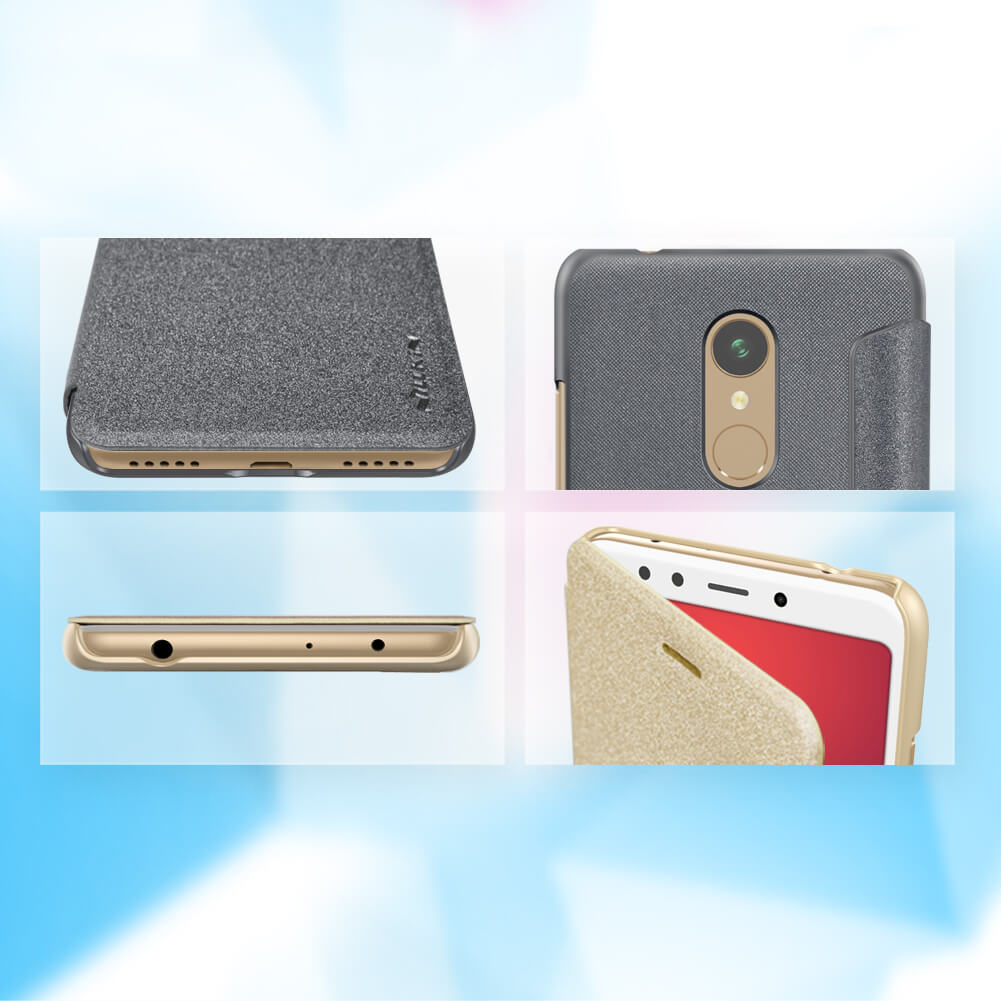 کیف نیلکین Nillkin Sparkle Leather Case Xiaomi Redmi 5 2