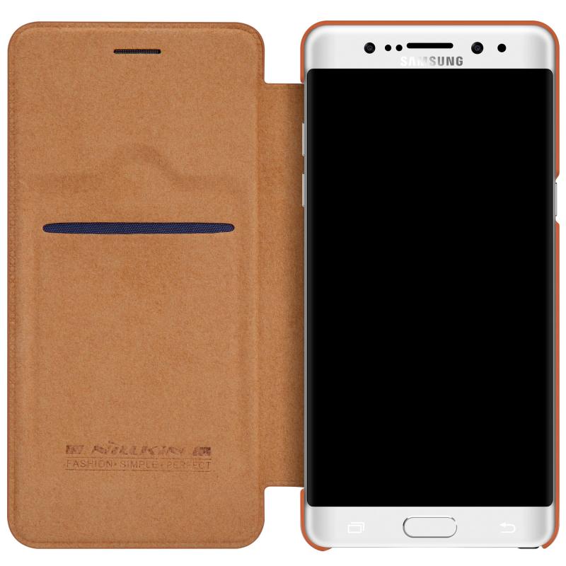 کیف چرمی نیلکین Nillkin Qin Leather Case Samsung Galaxy Note FE