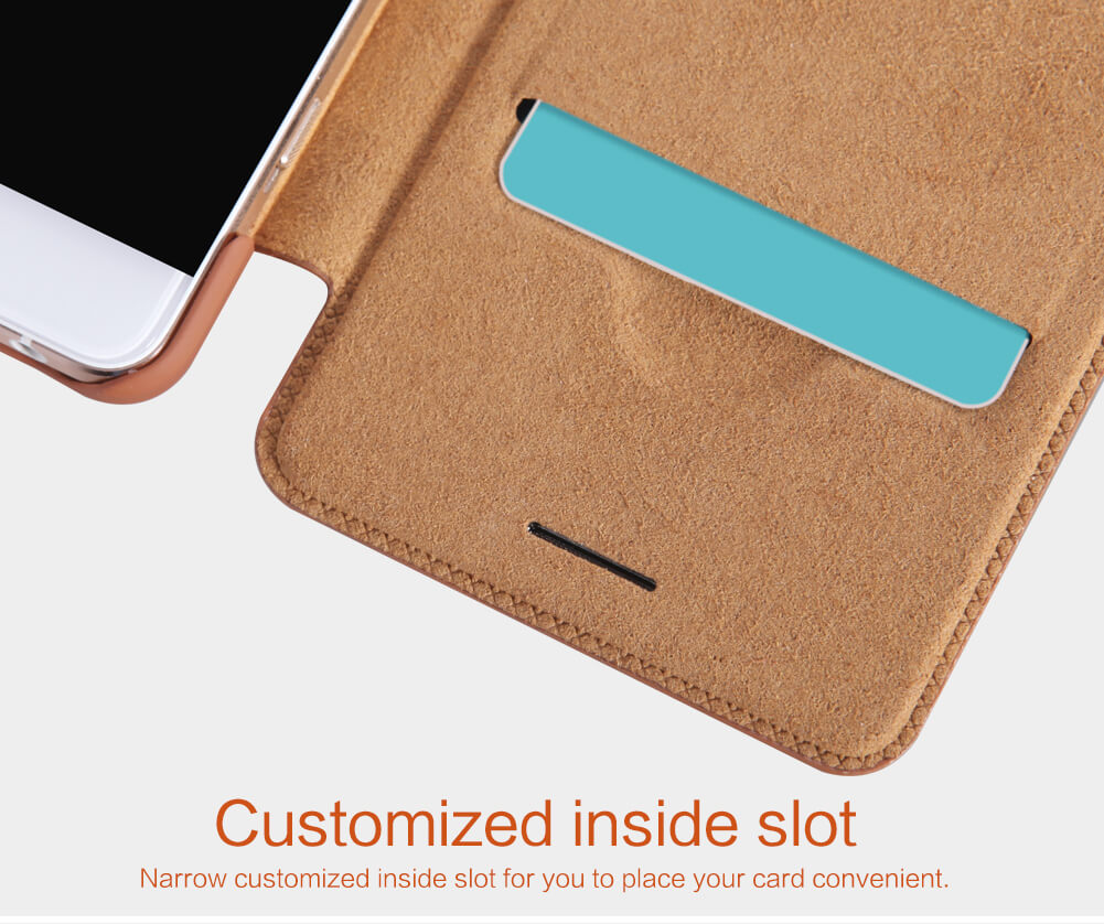کیف چرمی نیلکین Nillkin Qin Leather Case OnePlus X