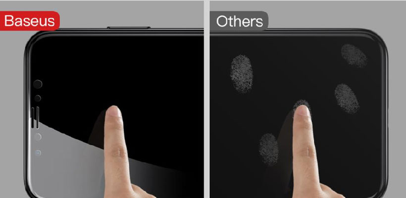 گلس پشت و رو بیسوس Apple iPhone X 2