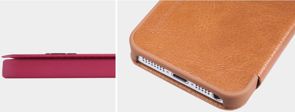 کیف چرمی نیلکین آیفون Nillkin Qin Series Leather Apple iPhone 5C