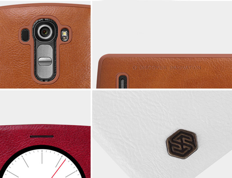 کیف چرمی نیلکین Nillkin Qin Series Leather LG G4
