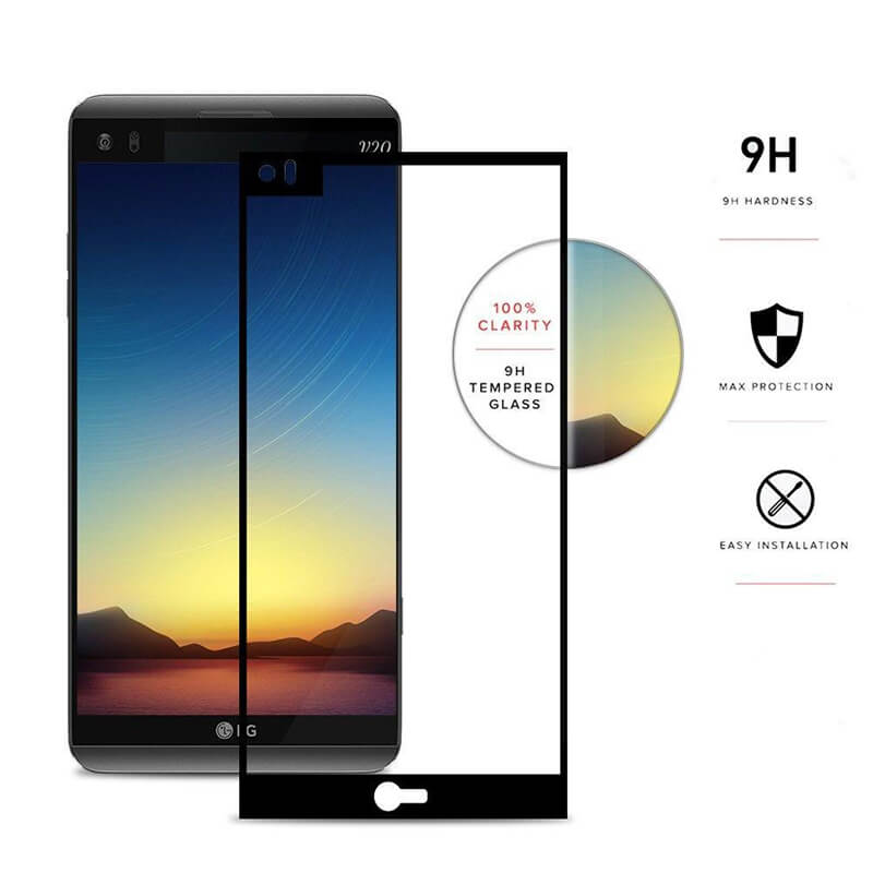 محافظ صفحه نمایش شیشه ای Full Screen برای گوشی LG V20